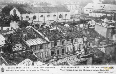 Bâtiments en ruines (Verdun)